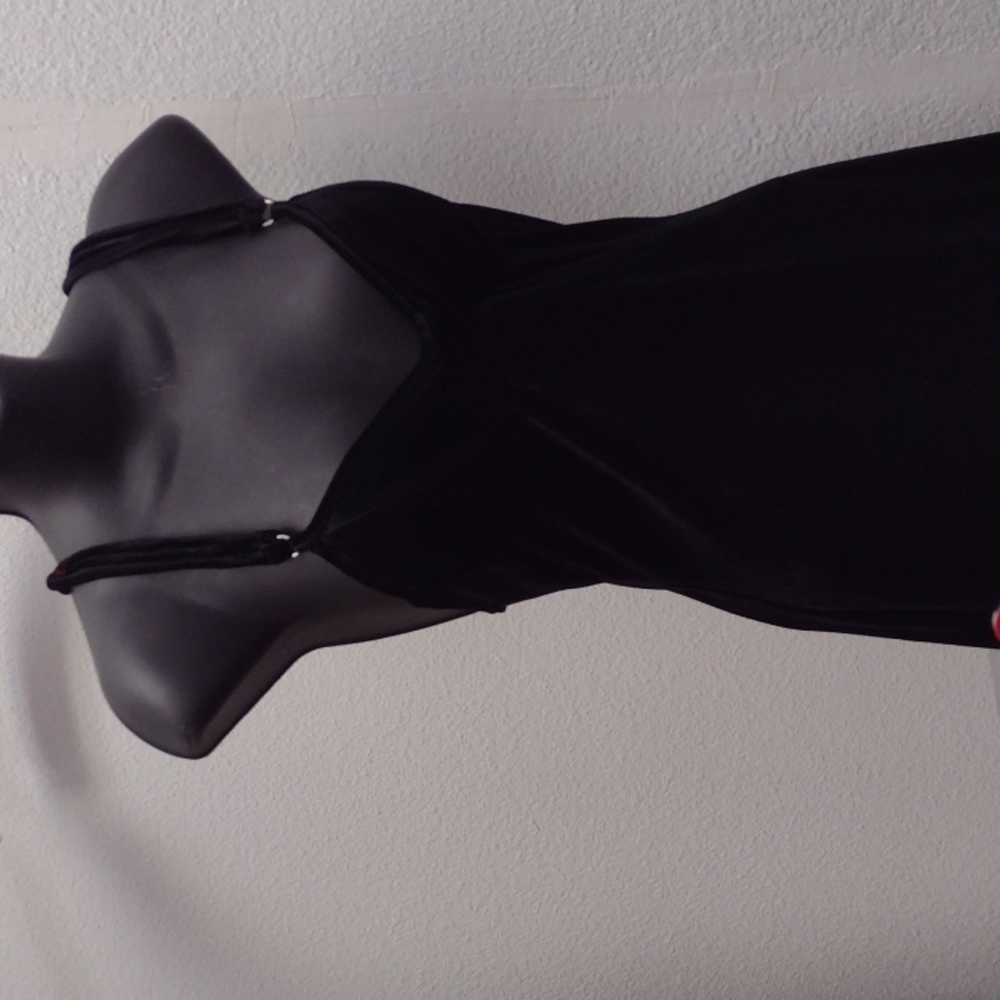 DressCode1- Velveteen Party Evening Dress